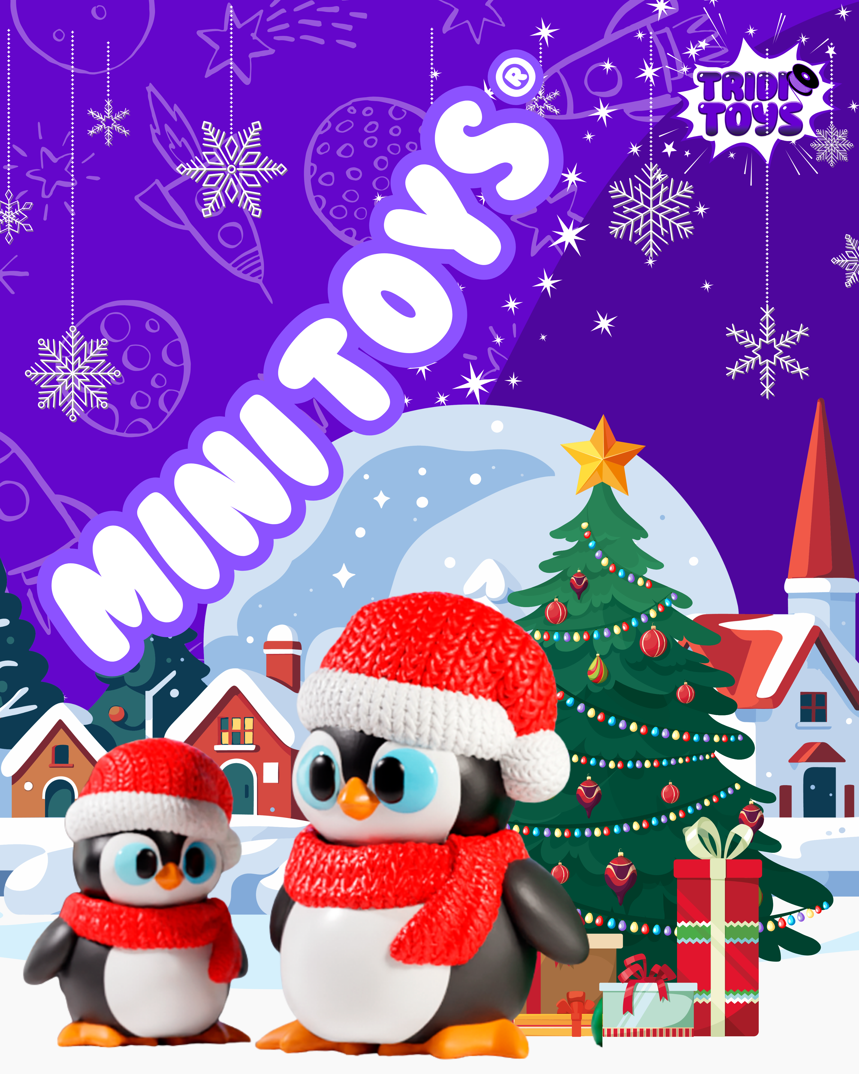 MINITOYS® Navideños | Pingüino Navideño