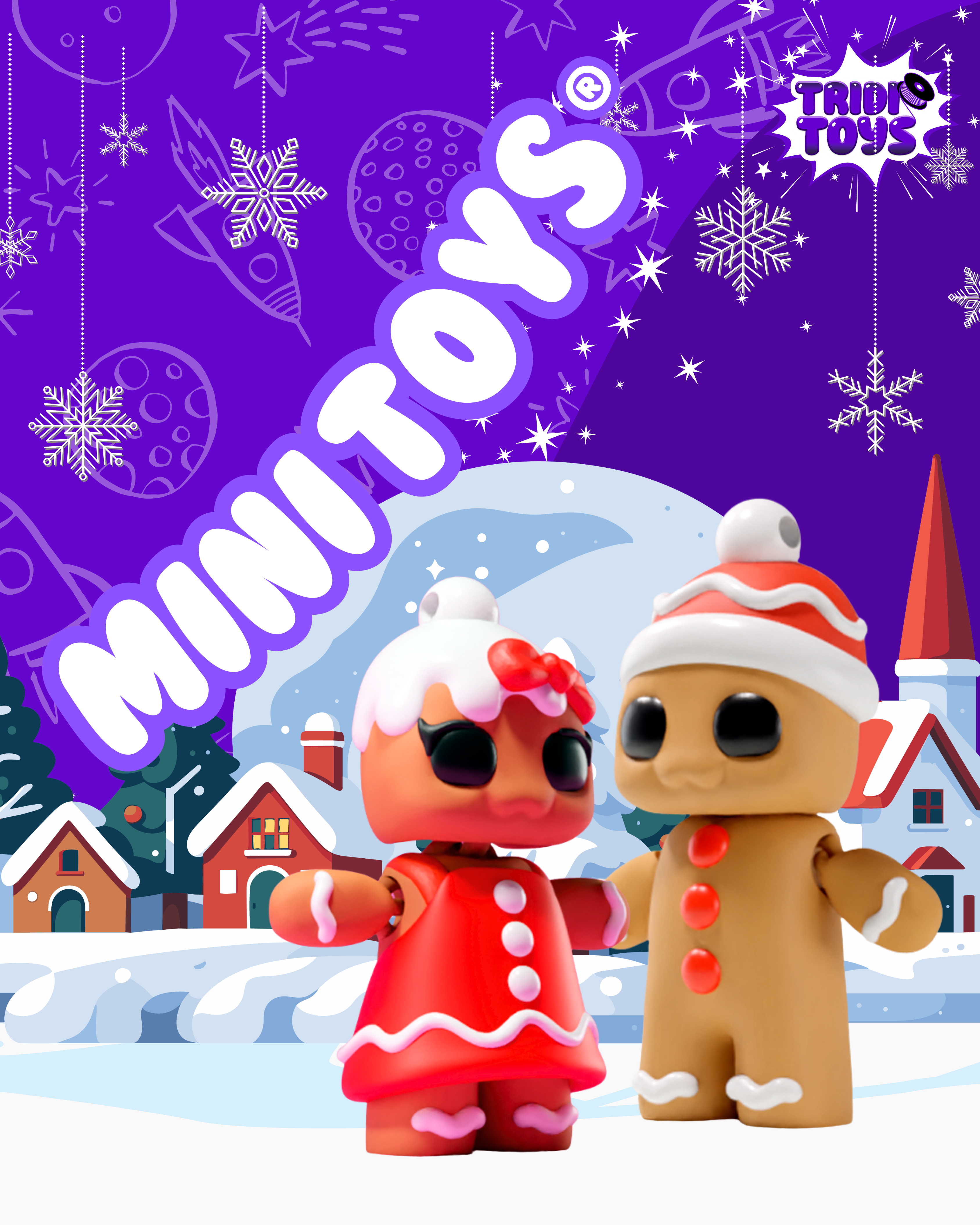 MINITOYS® Navideños | Galleta de Jengibre