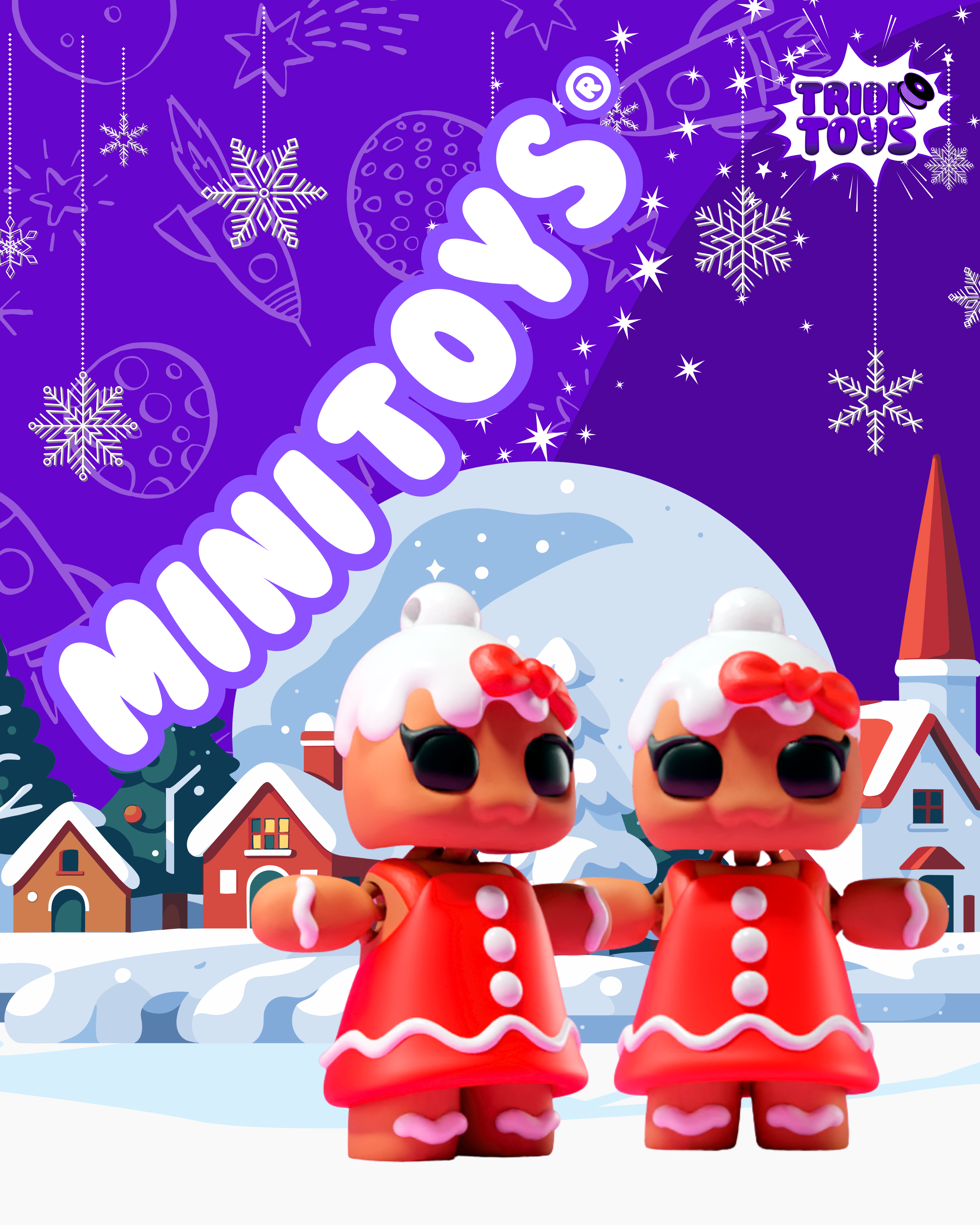 MINITOYS® Navideños | Galleta de Jengibre