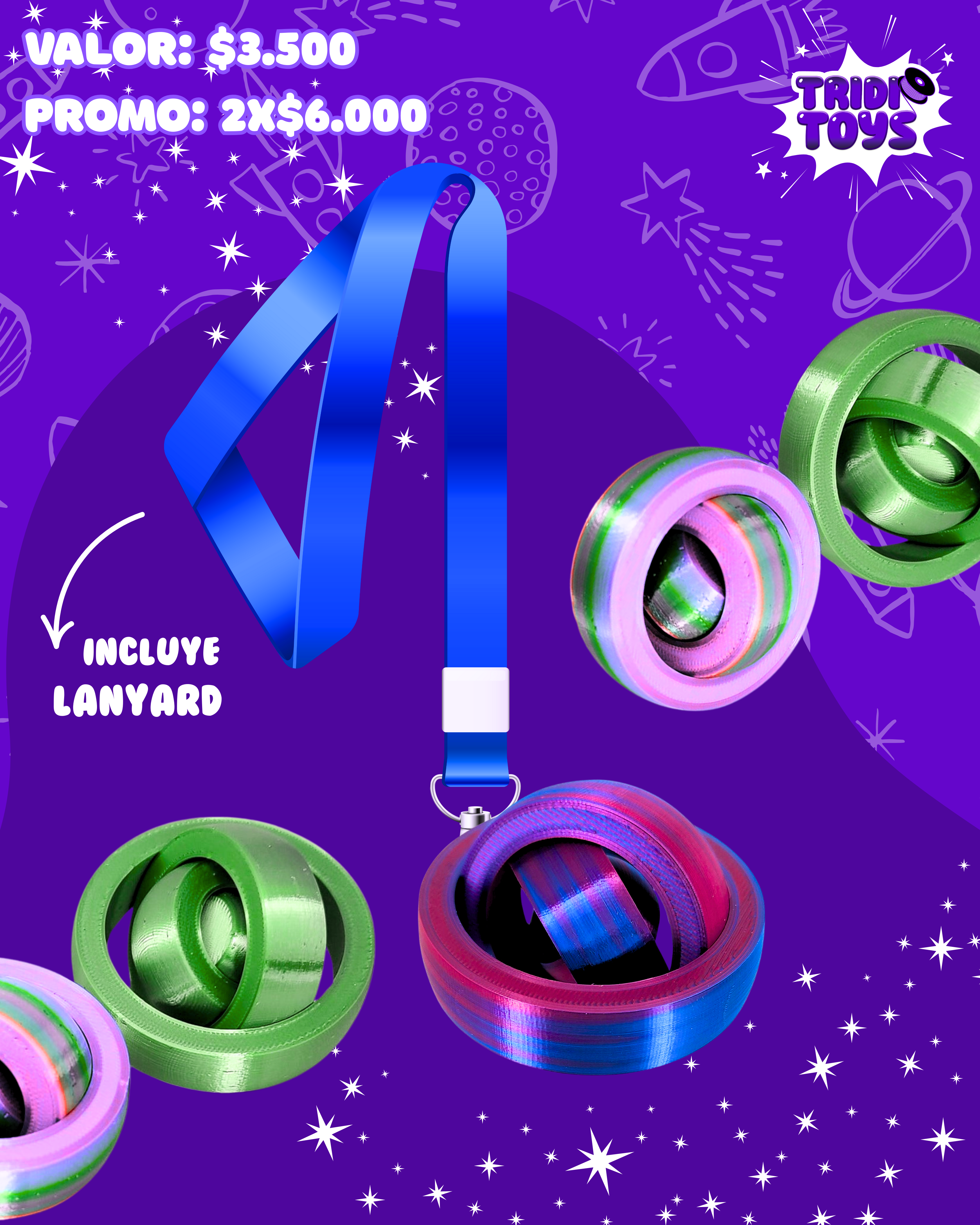 Cajita Sensorial | 4 Juguetes