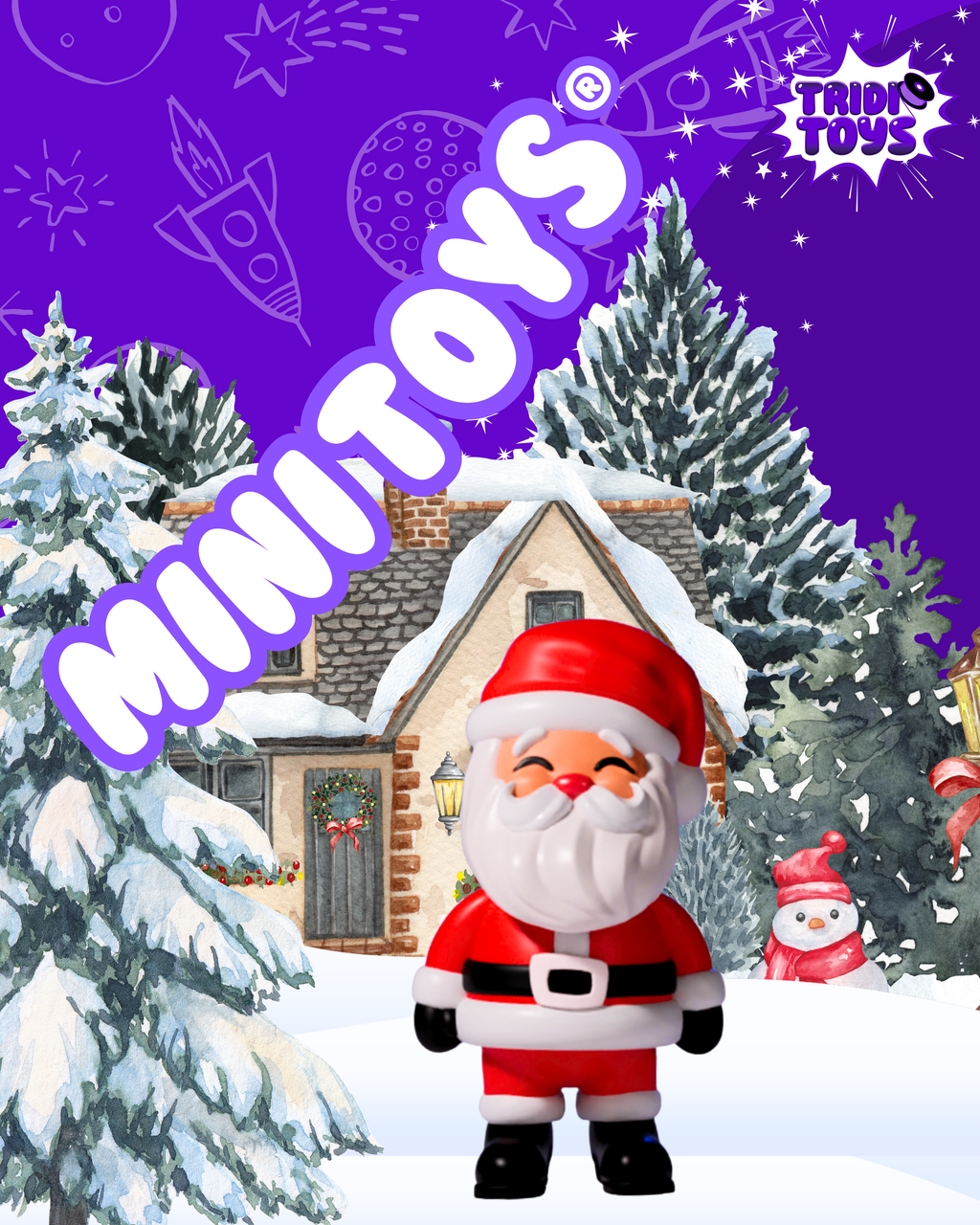 MINITOYS® Navideños | Santa Claus
