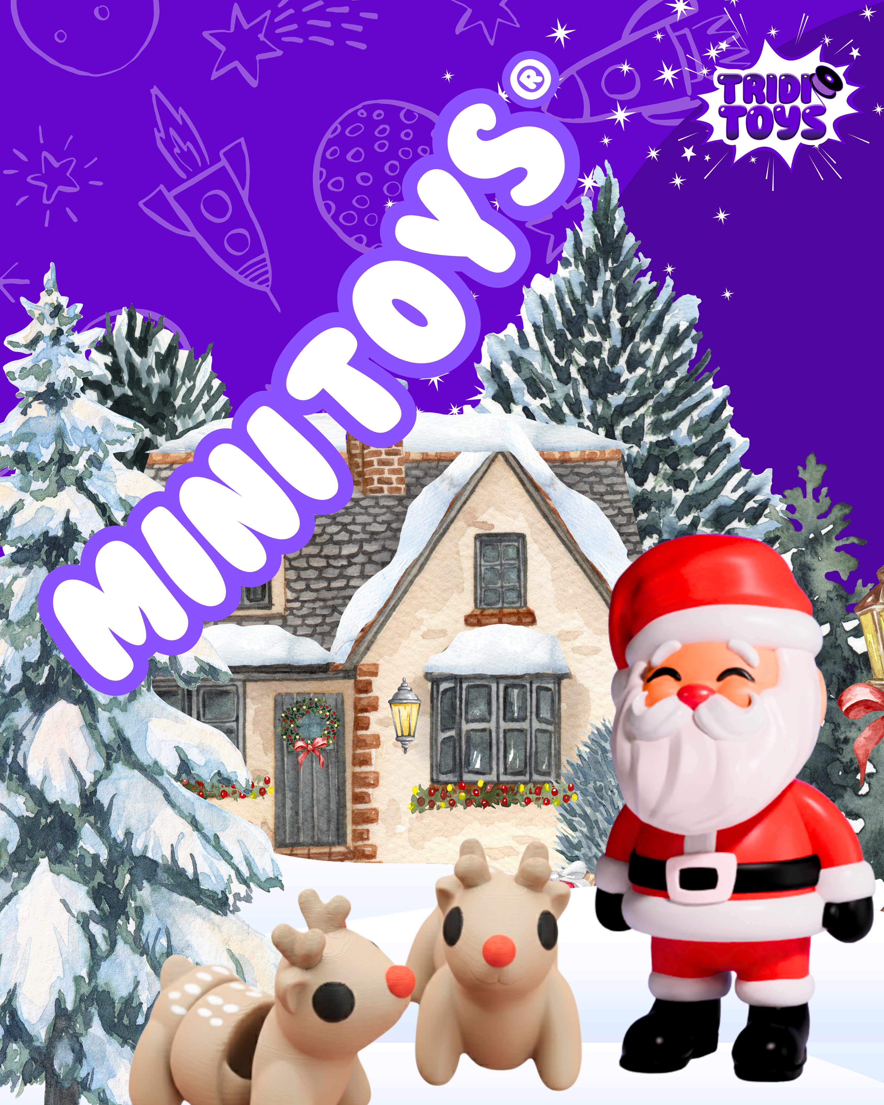 MINITOYS® Navideños | Santa Claus