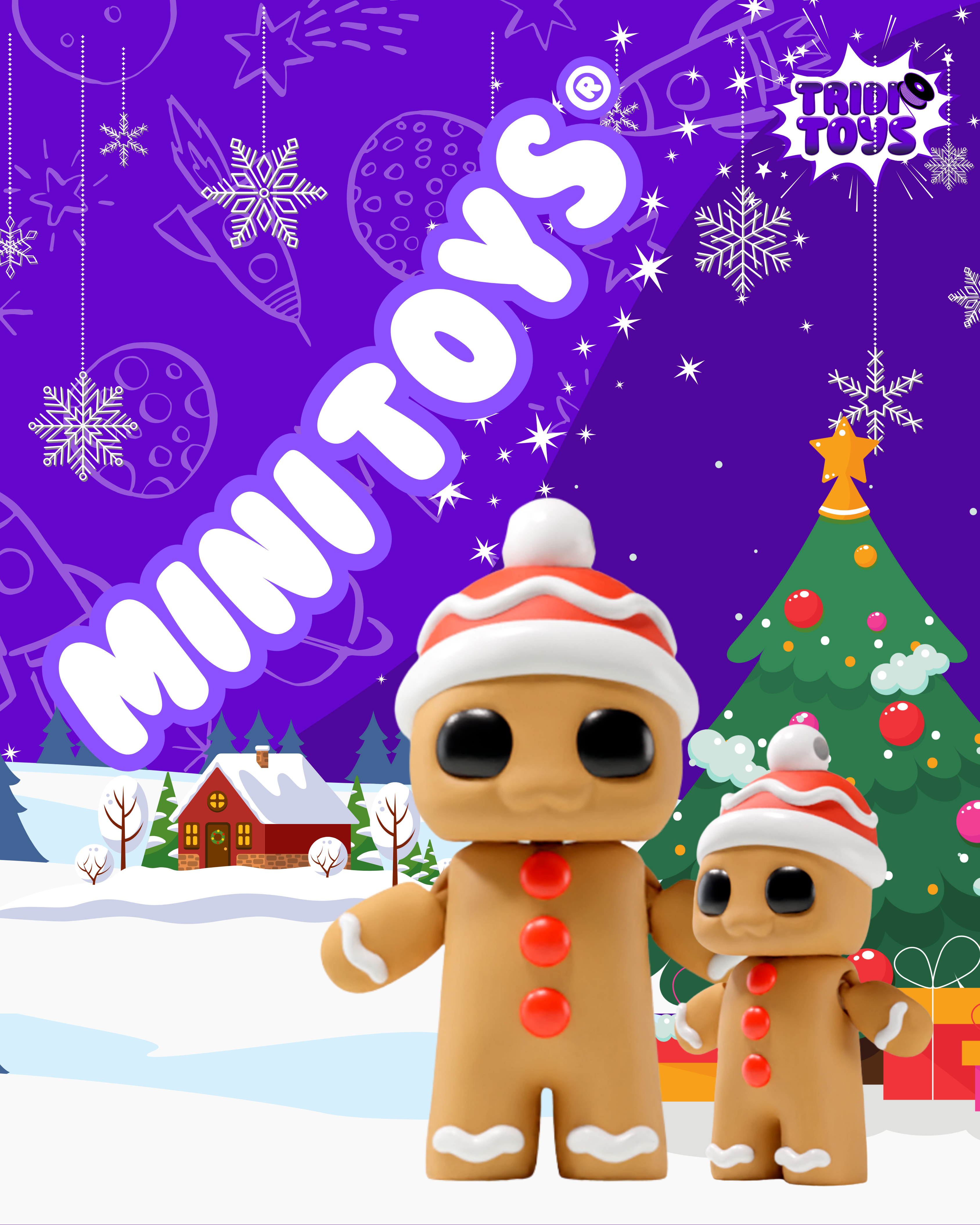 MINITOYS® Navideños | Galleta de Jengibre